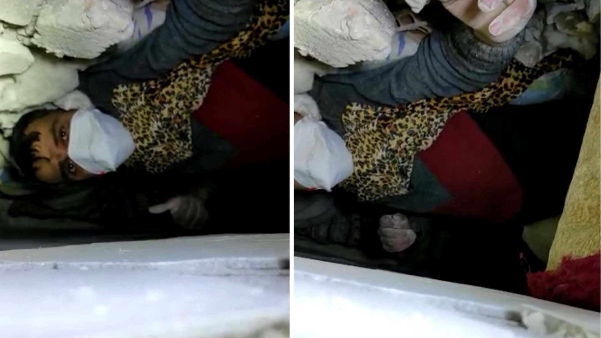 Baba ve kızı 209'uncu saatte enkazdan sağ çıkarıldı! Parmağını kaldırıp kelime-i şehadet getirdi