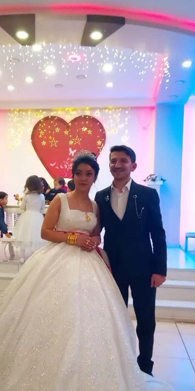 Düğün gecesi depreme yakalandılar! Enkaz altında yaşamını yitiren çiftten düğün görüntüleri kaldı!