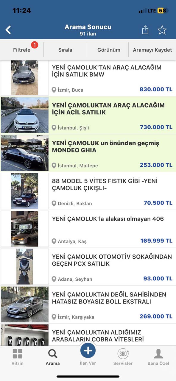 50 milyar TL bağış yaptığı söylenmişti! Araç ilanlarında Yeni Çamoluk Otomotiv rüzgârı!