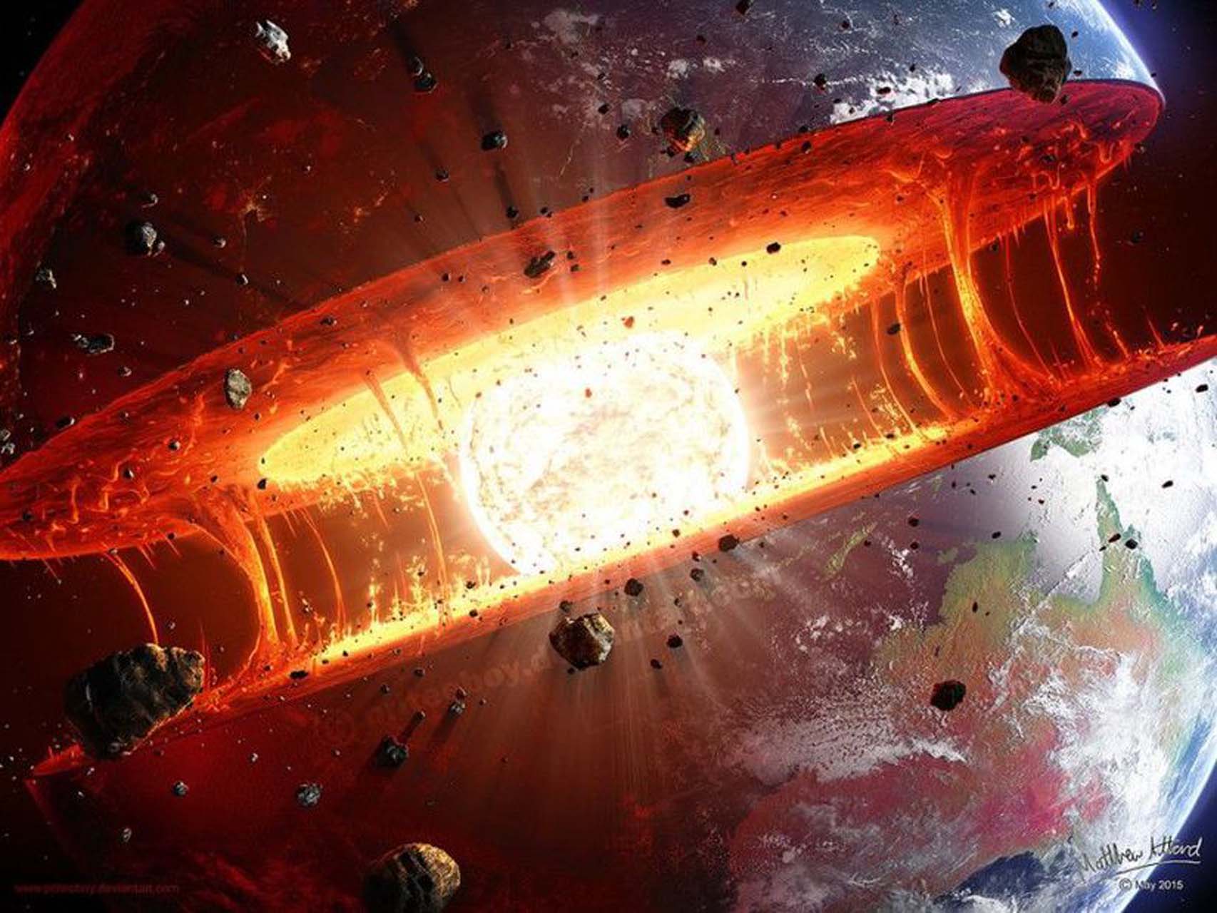 Deprem sonrası bilim adamları dünyanın merkezinde bir iç çekirdek daha keşfetti!