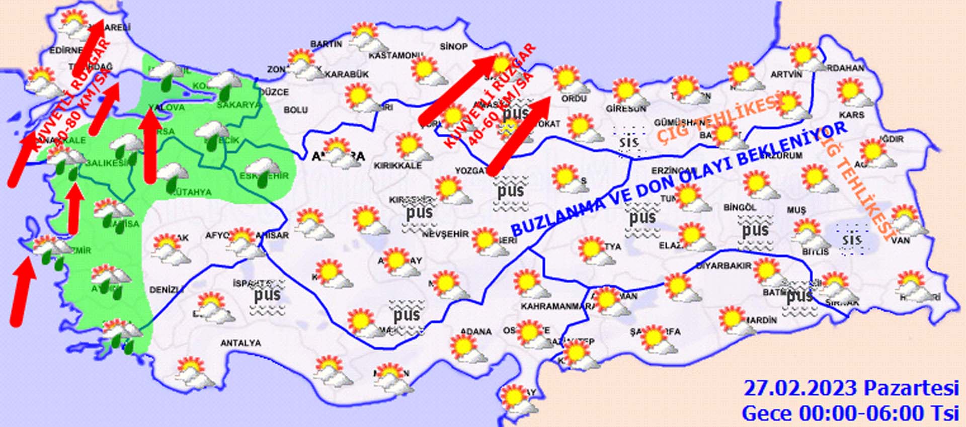 Meteoroloji saat verdi: O illerde aralıklı yağmur ve sağanak yağış etkili olacak! İşte il il hava durumu... 