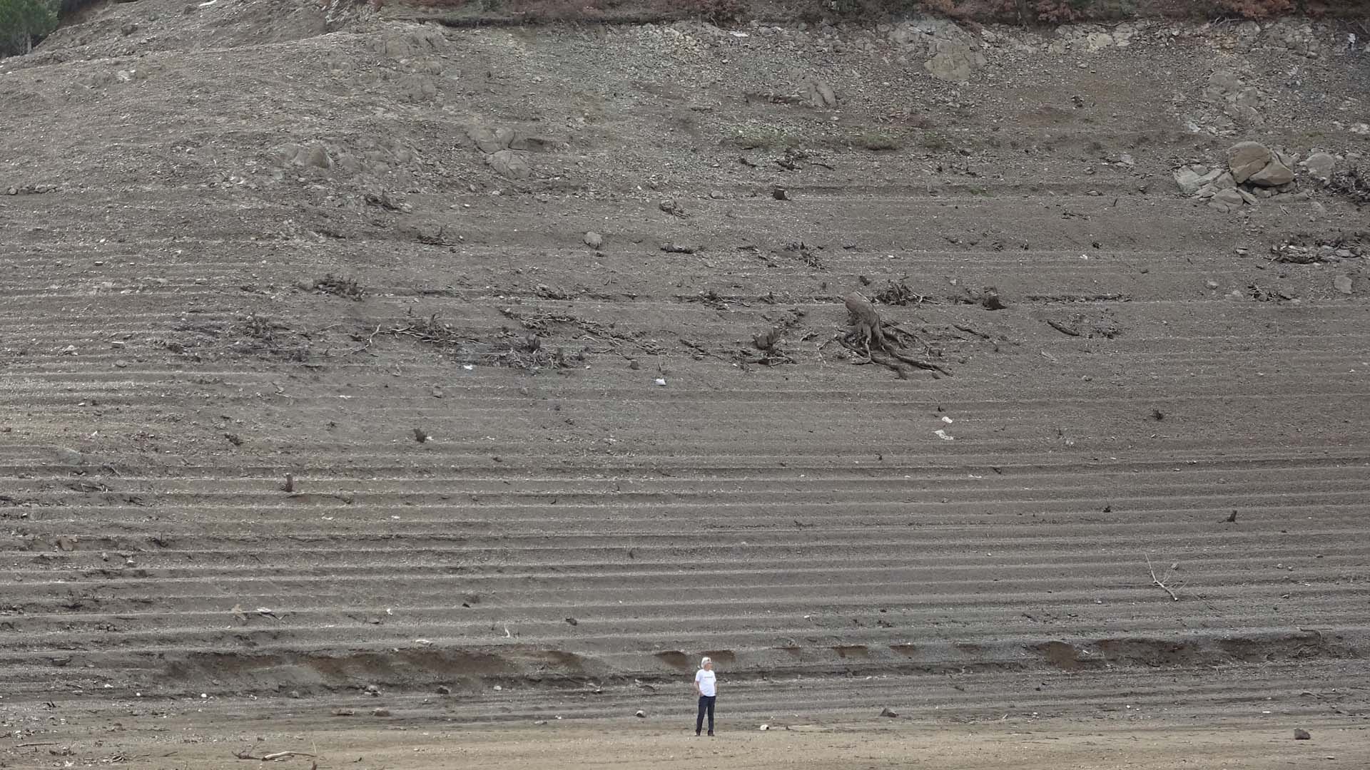 Bursa Nilüfer barajında su bitti! 20 gün yetecek kadar su kaldı! 