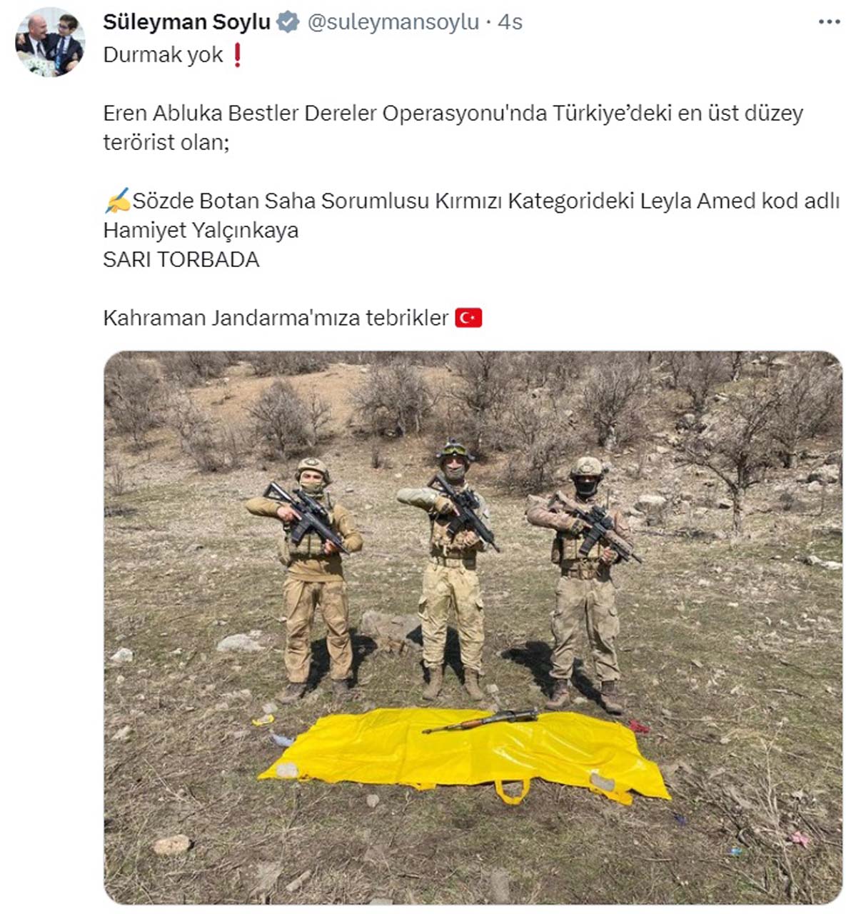 Kırmızı kategorideki üst düzey kadın terörist Şırnak'ta etkisiz hale getirildi!