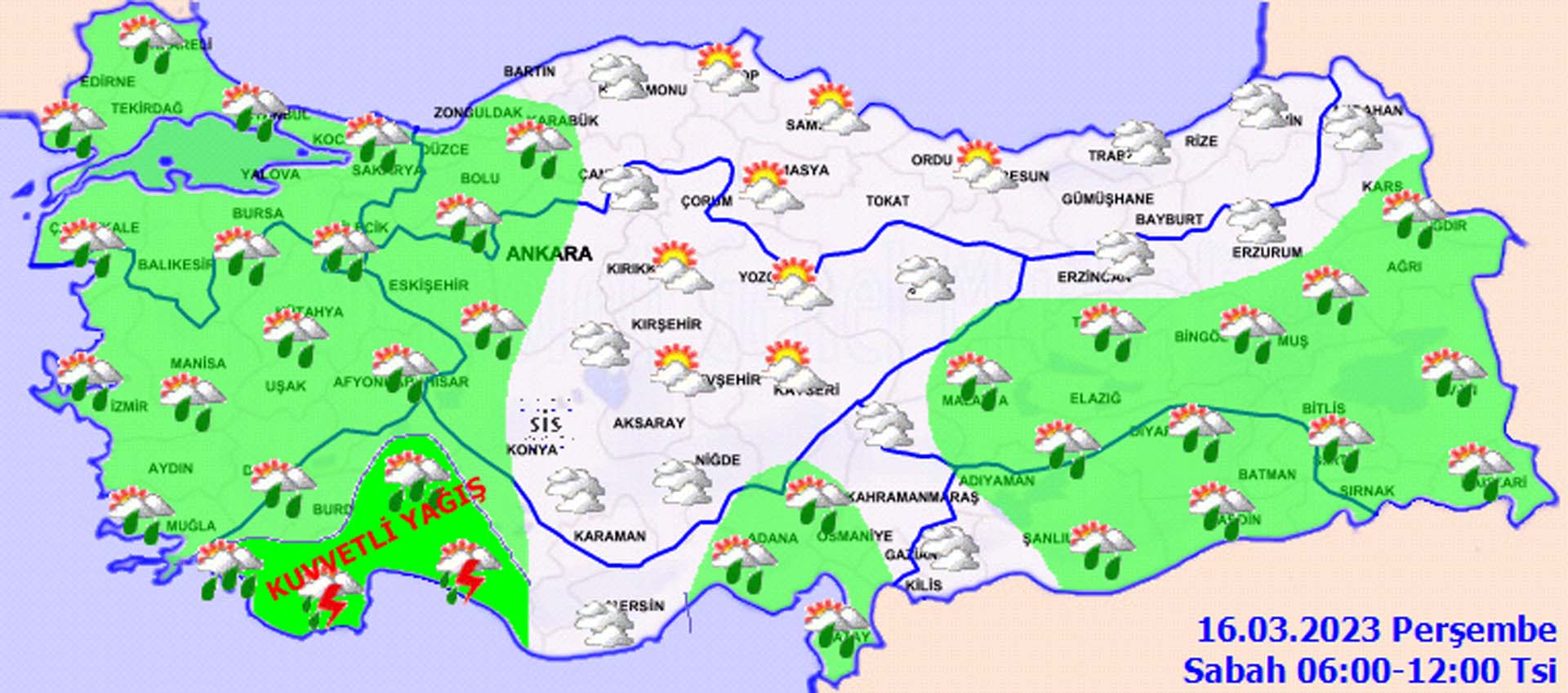 Bugün hava durumu nasıl olacak? Yağışlar ülkenin çoğu yerinde etkisini gösterecek!