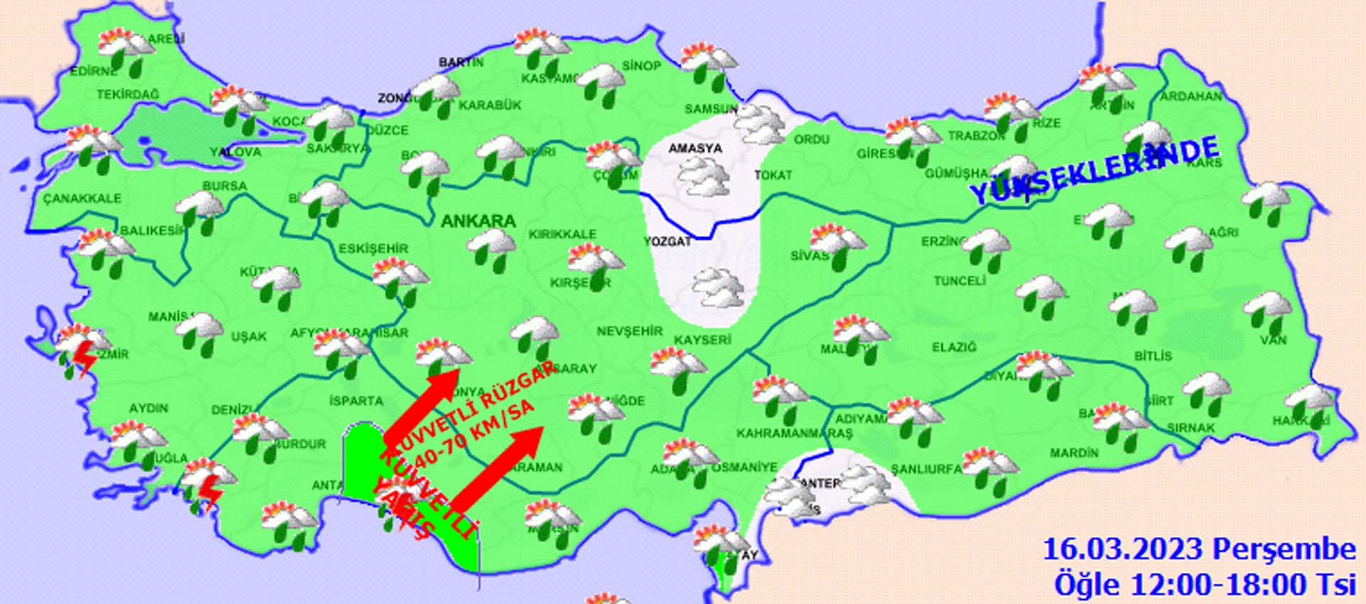 Bugün hava durumu nasıl olacak? Yağışlar ülkenin çoğu yerinde etkisini gösterecek!
