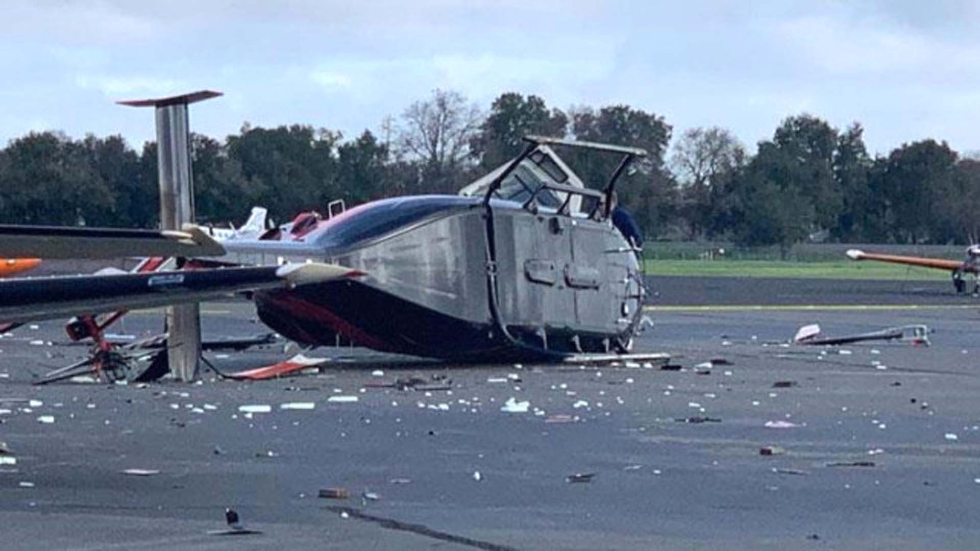 Hırsızlar bunu da yaptı! Helikopter çalmaya kalktı uçuramayınca düşürdü! ABD'de akıl almaz hırsızlık girişimi başarısızlıkla son buldu!