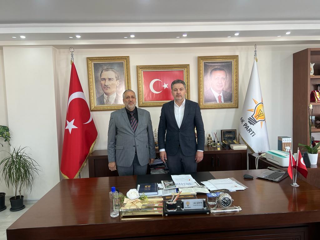 Gönül adamı milletvekili aday adayı Bedri canlı ilçe başkanlarını ziyaret etmeye devam ediyor