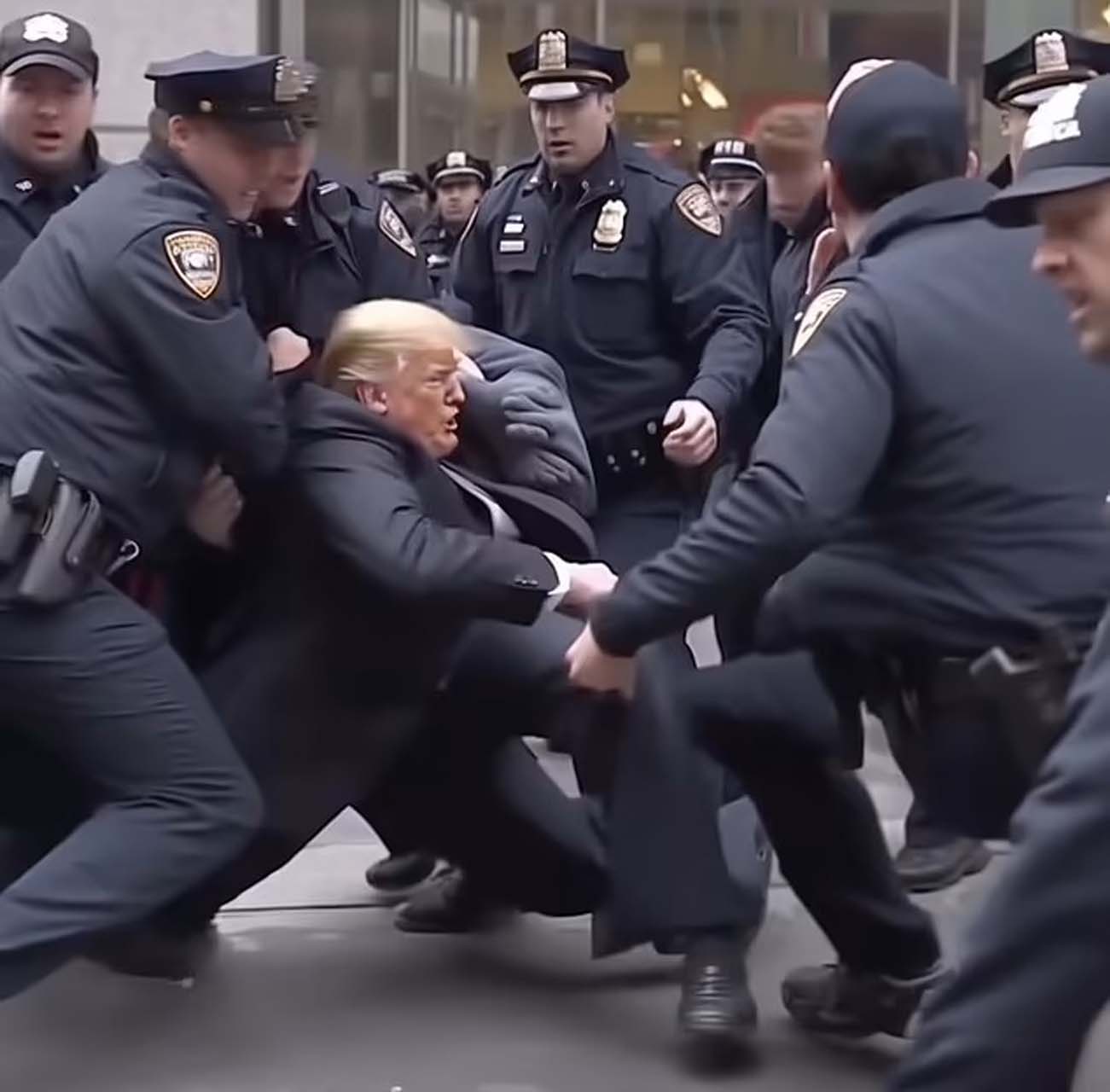 Trump'ın fotoğrafları dünyayı karıştırdı! Trump tutuklanıyor mu?