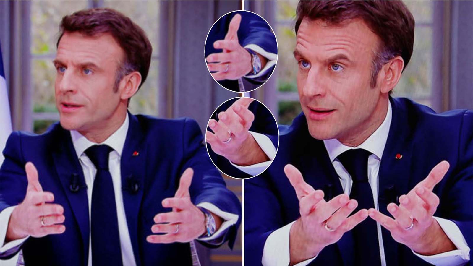 Macron kimse fark etmez diye düşündü! Pahalılıktan bahsederken milyonluk saatini gizlice çıkardı! 