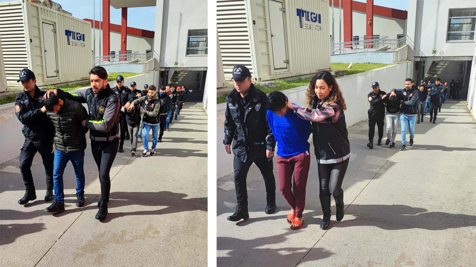 Adana'da "Kökünü Kurutma Operasyonun'da" 77 kişi göz altına alındı!