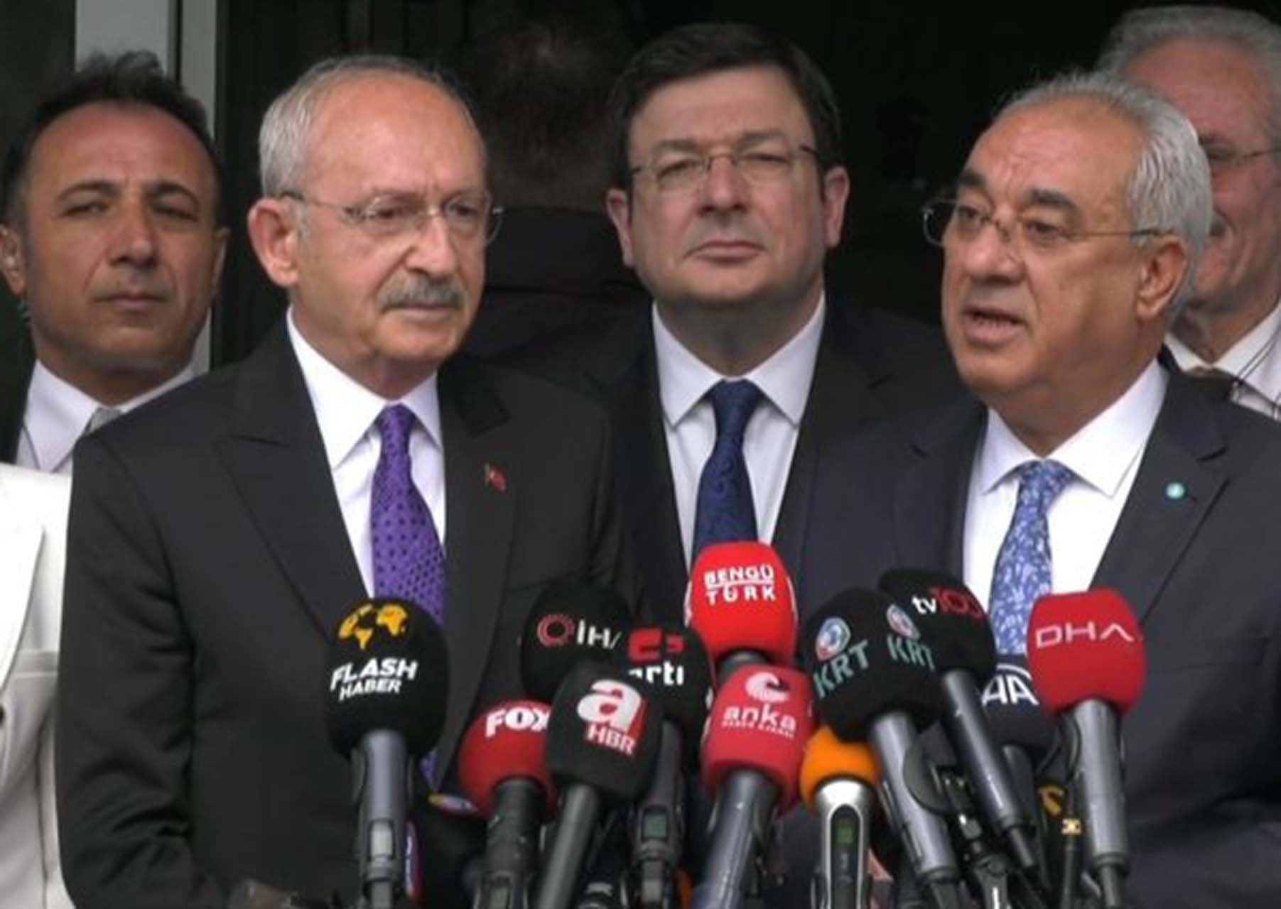 AK Parti'den Binali Yıldırım DSP'yi ziyaret etti! DSP Cumhur İttifakı'nı destekleyeceği sinyallerini verdi!