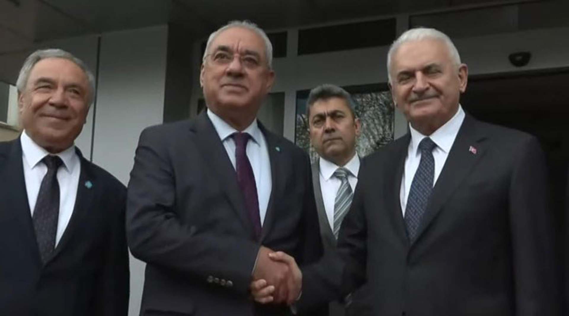 AK Parti'den Binali Yıldırım DSP'yi ziyaret etti! DSP Cumhur İttifakı'nı destekleyeceği sinyallerini verdi!