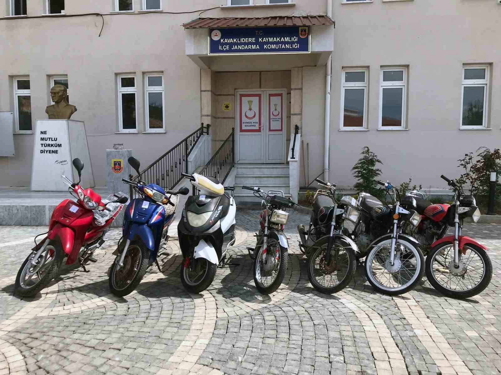 Çaldığı motosikletleri sosyal medya hesabından piyasa değerinin altında satmaya çalışırken yakalandı