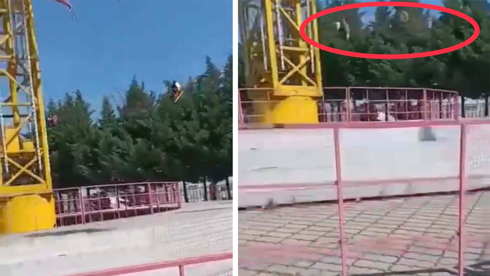 Lunaparkta feci kaza! Salıncaklar birbirine girdi 17 kişi yaralandı! 