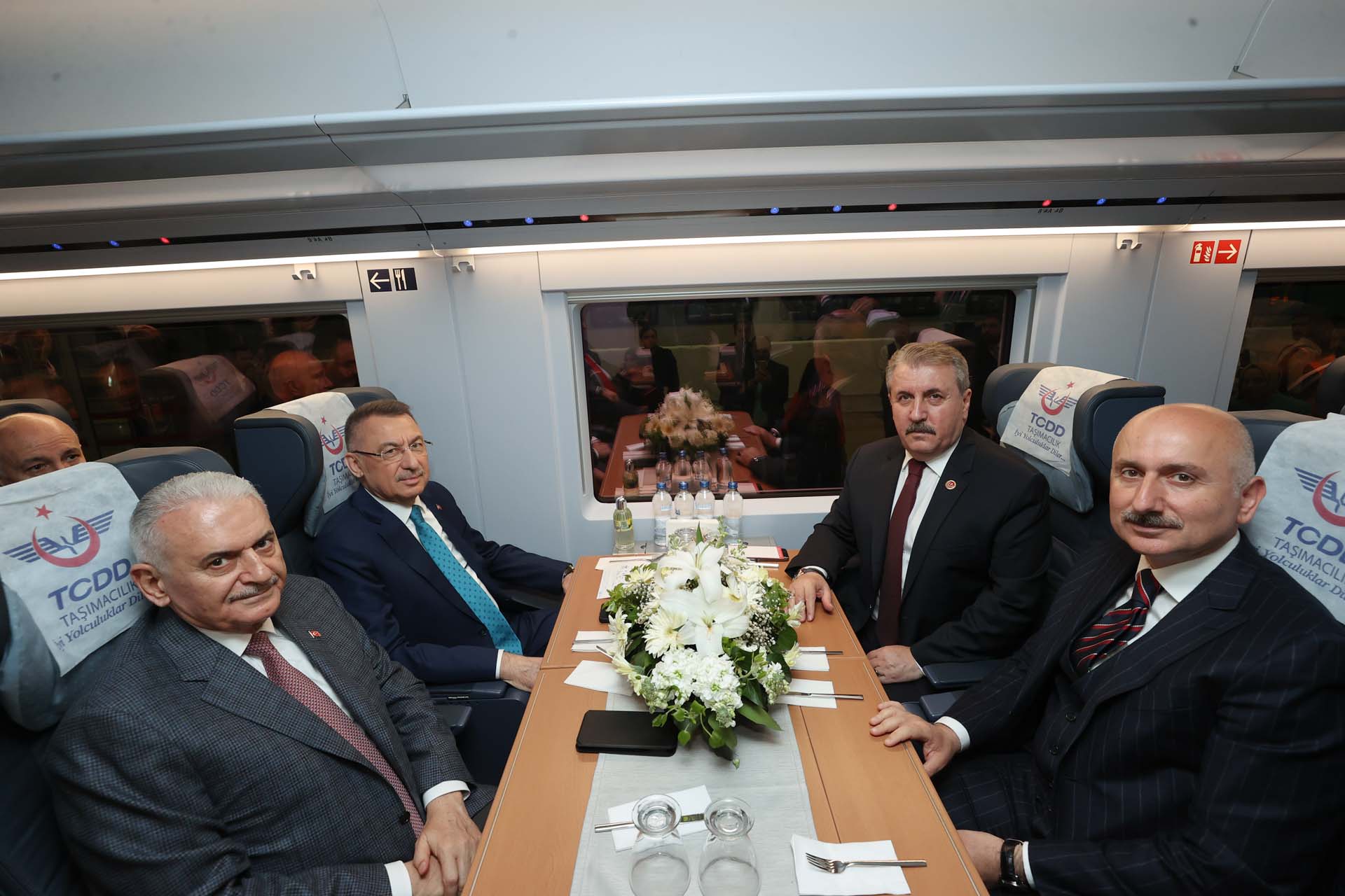 Yeni tren raylarda! Ankara- Sivas hızlı treni başkentten hareket etti! 
