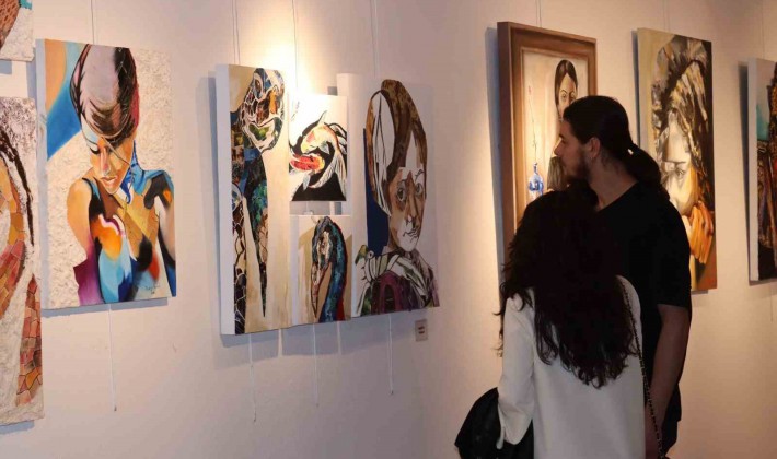 "Hal" isimli resim sergisine yoğun ilgi devam ediyor...