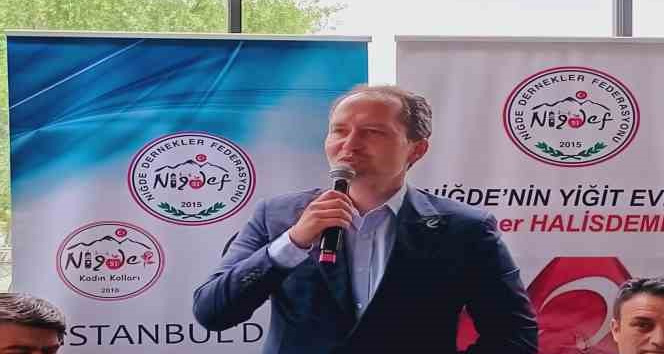 Fatih Erbakan: “Dış güçler, FETÖ, PKK ve LGBT lobileri 7'li masayı destekliyor"