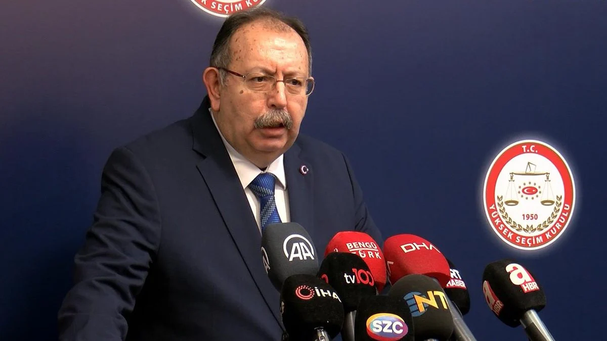 YSK Başkanı Yener, son oy oranına ilişkin açıklama yaptı: