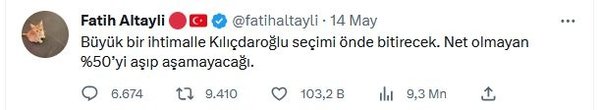 Fatih Altaylı "Bana katlanan herkese teşekkürler" diyerek Haber Türk'ten ayrıldığını duyurdu