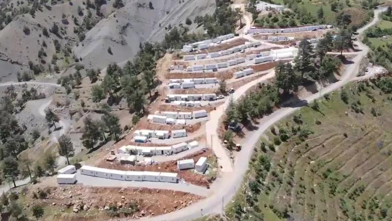 Kahramanmaraş'ın Mahallesi 1500 rakımlı yeni bir bölgede inşa edildi