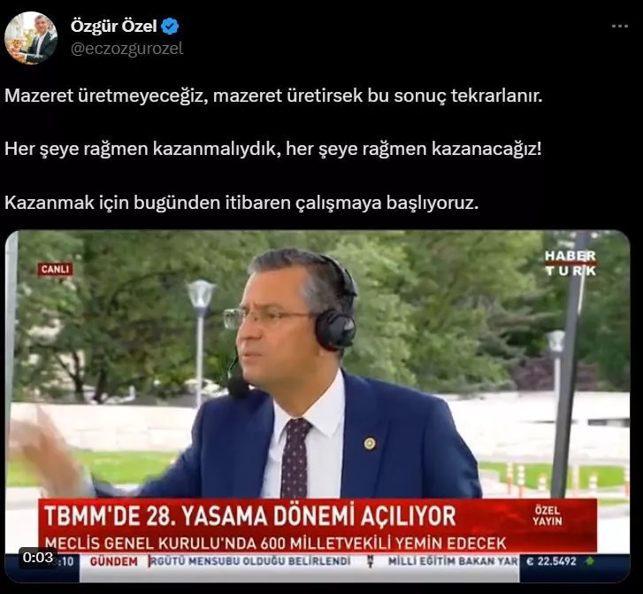 Seçimin kaybedilmesinin ardından gemiyi terk edenler arasına Hayko Cepkin'de katıldı! Hepinize güle güle!