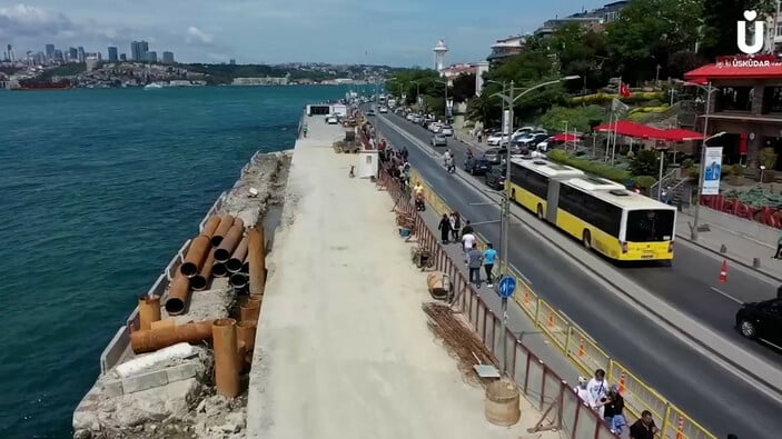 Üsküdar Belediye Başkanı Hilmi Türkmen İBB'ye bitmeyen inşaat yüzünden tpki gösteren bir paylaşım yaptı
