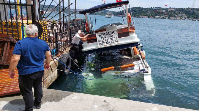 İstanbul Boğazı'nda korkutan Olay: Yat su aldı, anında müdahale edildi