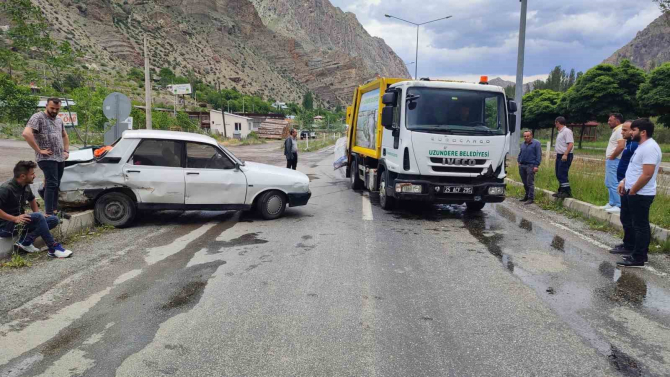 İHA muhabiri habere giderken haber oldu!