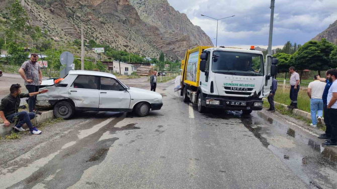 İHA muhabiri habere giderken haber oldu!