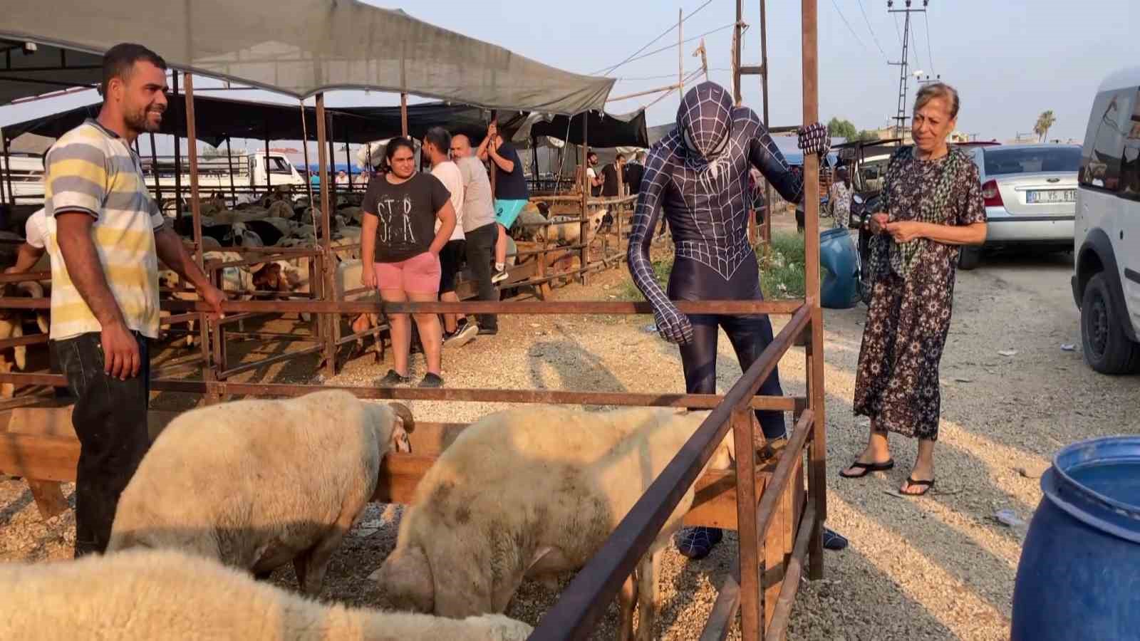 Örümcek Adam'da kurban pazarlığı yaptı