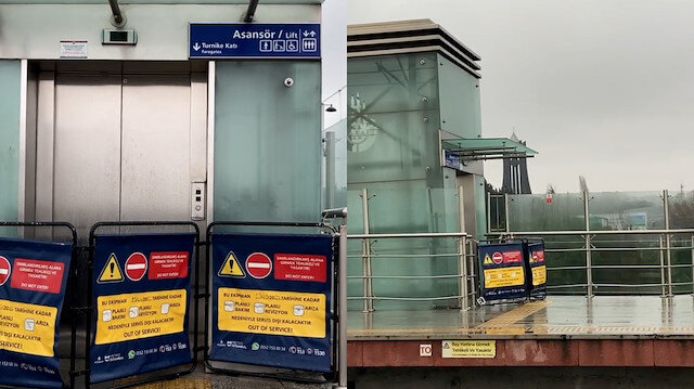 İBB Belediyesi vatandaşı çileden çıkarttı! Sürekli bozuk Asansörler!