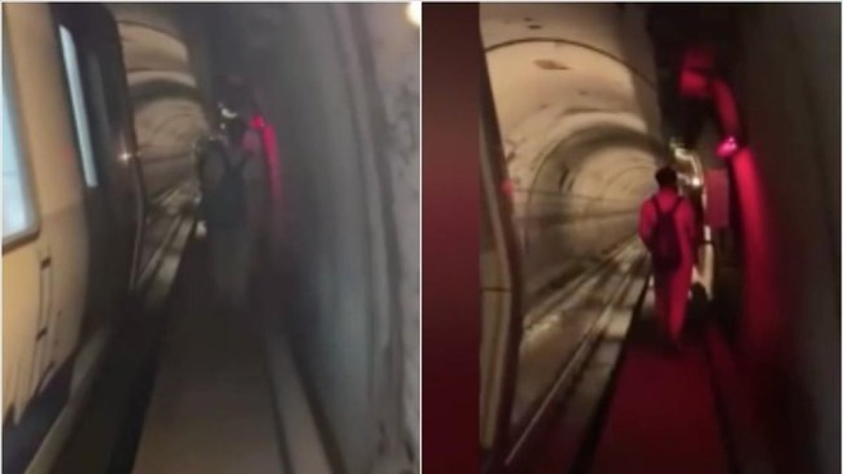 İstanbul'da metro arızalandı! Vatandaşlar çileden çıktı!