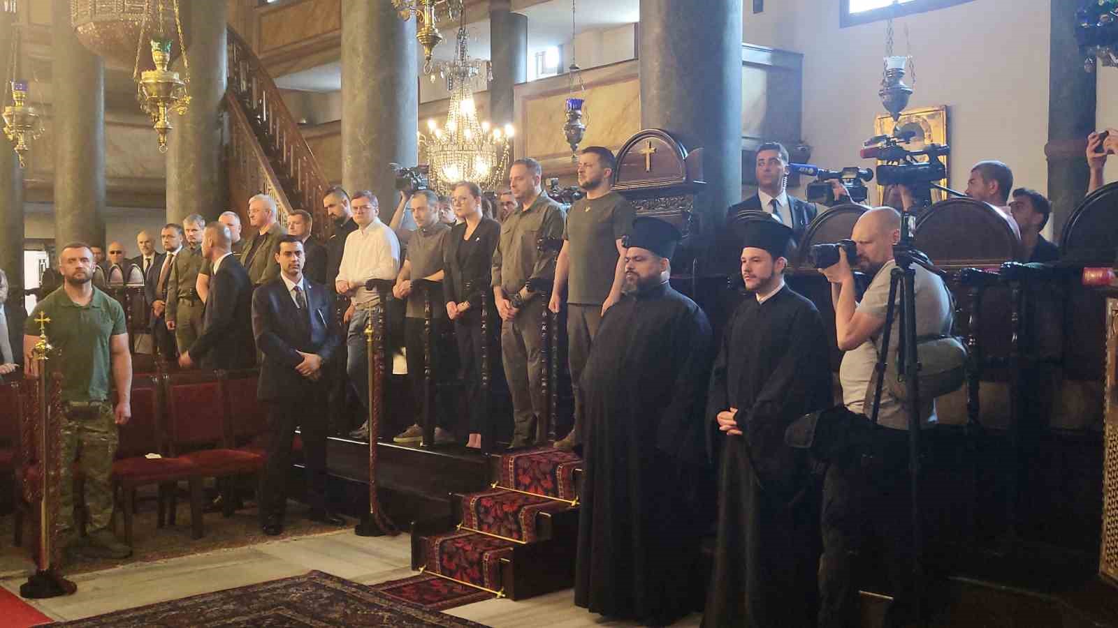 Ukrayna Devlet Başkanı Zelenski, Fener Rum Patriği Bartholomeos’u ziyaret etti! 'Cumhurbaşkanı'na müteşekkiriz'