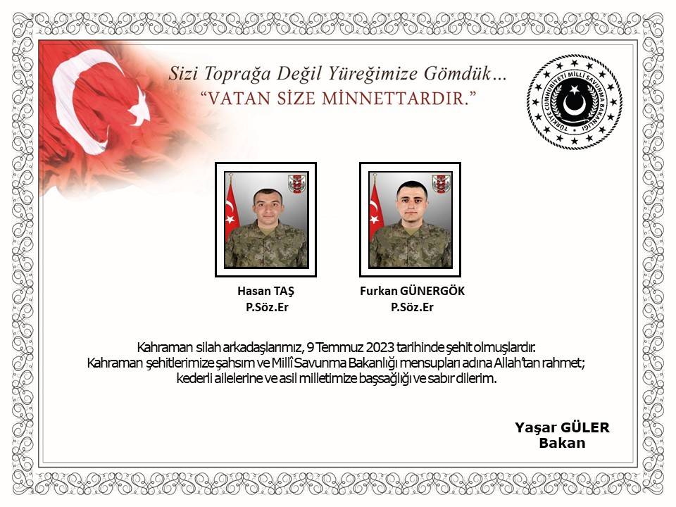 Bingöllü şehit son yolculuğuna uğurlandı! Pençe-Şimşek operasyonunda şehit olmuştu!