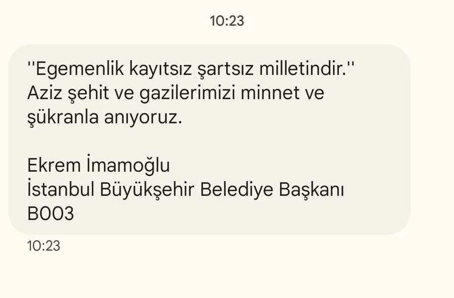 Ekrem İmamoğlu'ndan tepki çeken 15 Temmuz mesajı! Ne FETÖ dedi, Ne darbe dedi