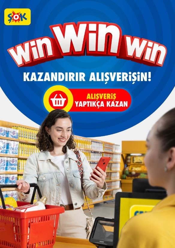 Şok marketler rakiplerini yine çok kızdıracak! Müşterilerine 'Win' kampanyasıyla yüzlerce lira kazandıracak, tek şartı var!