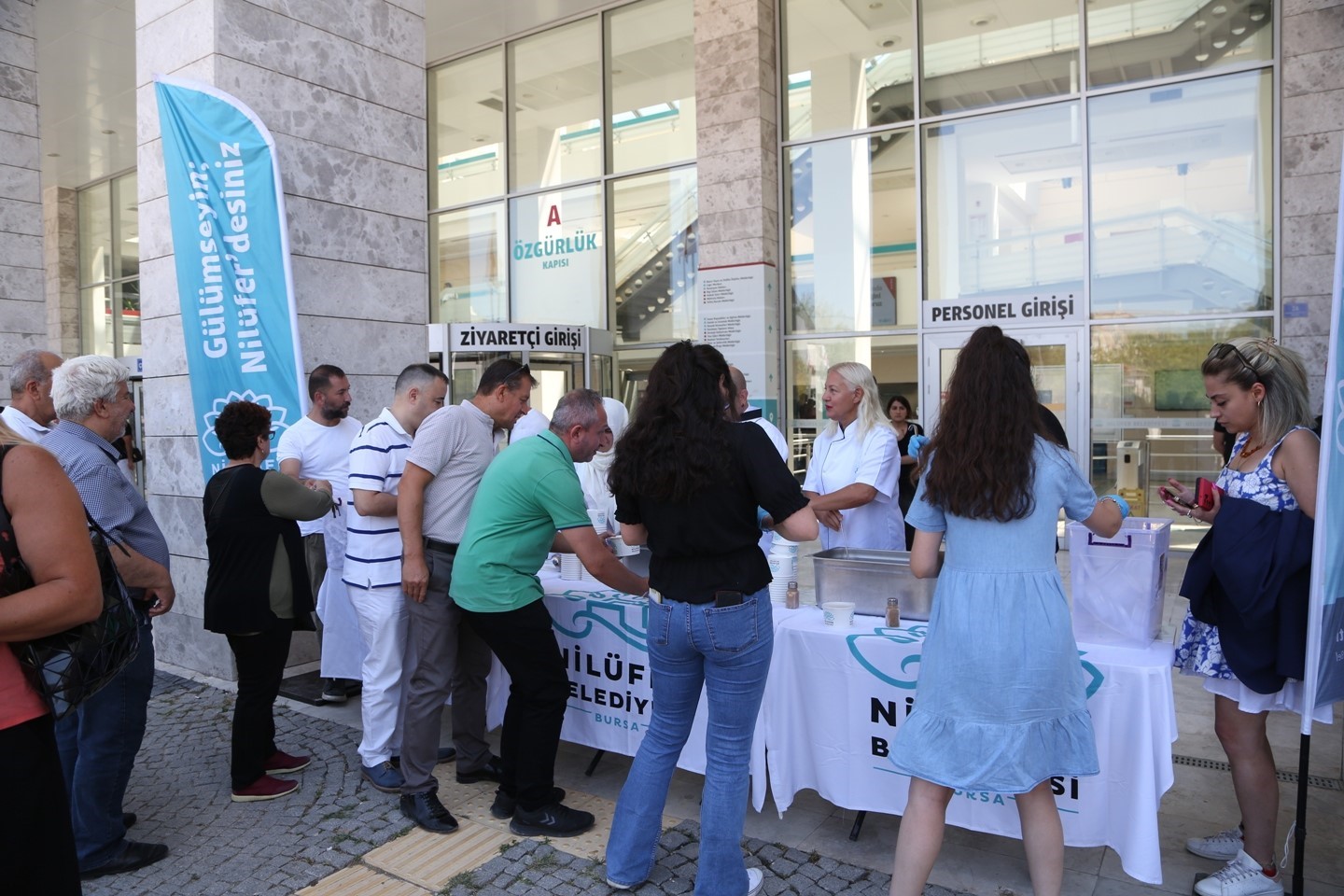 50 bin kişiye aşure ikramı, Nilüfer’de aşure tatmayan kalmayacak