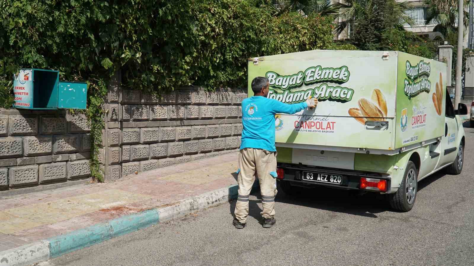 Bayat ekmek toplama projesiyle israfın önüne geçiliyor