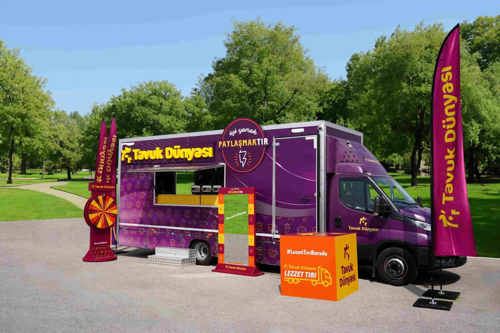 Türkiye’yi gezecek! Tavuk Dünyası’nın ‘Lezzet Tırı’ etkinlikler için yollara düştü