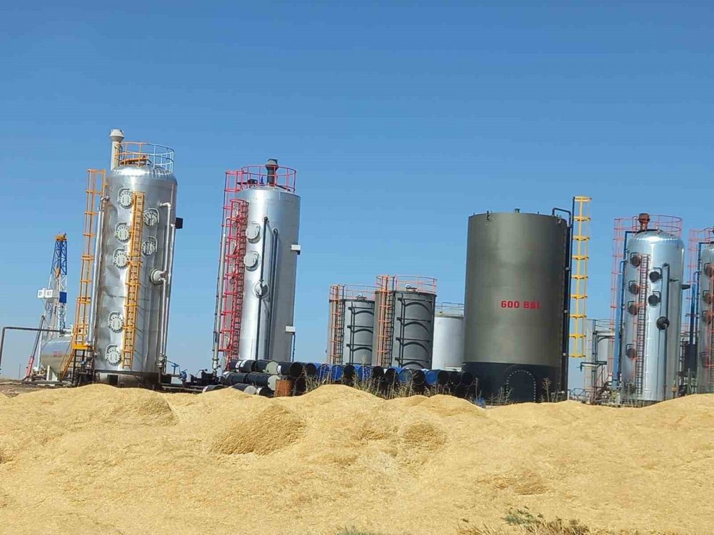 Diyarbakır Hazro’da petrol çıkarılmaya başlandı!