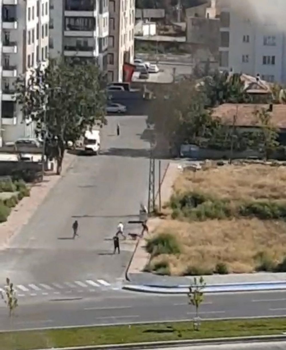 Kayseri'de sokak köpeği vahşeti! Sokak köpeğinin saldırısına uğrayan genç çığlıklarıyla mahalleyi inletti!