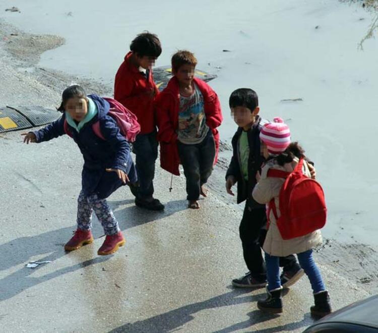 İstanbul’da okula gitmeyip, dilenen çocuklar tek tek toplatıldı!