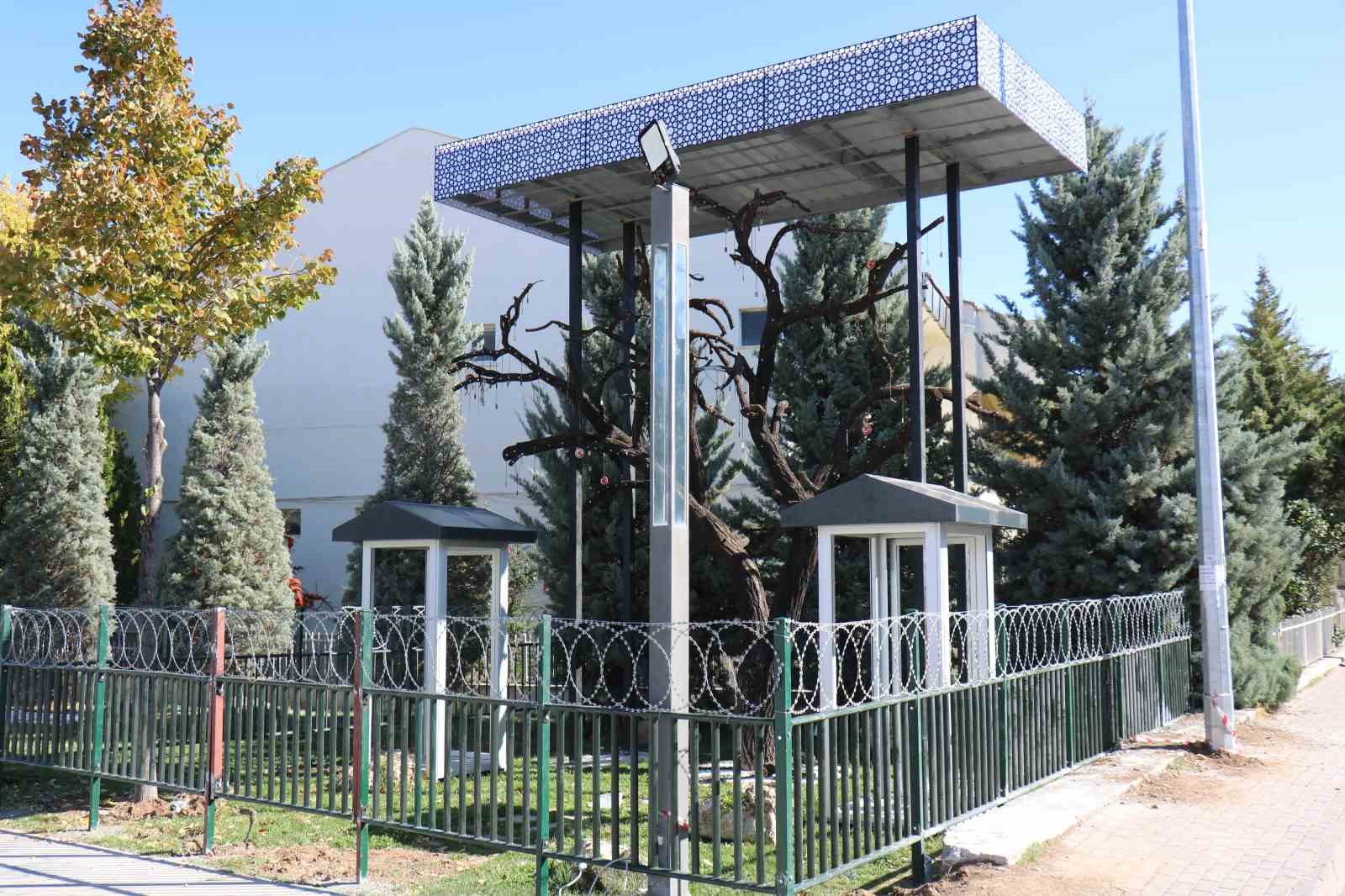 Bu kadarı da olmaz! Anne, oğul şehitler Ağacı’ndaki asker künyelerine göz dikti! 