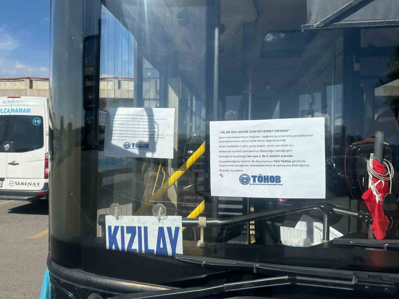 Özel Halk Otobüslerinden yeni düzenleme! Ücretsiz biniş hakkı olan yolculara 4 gün sınırlama getirdi