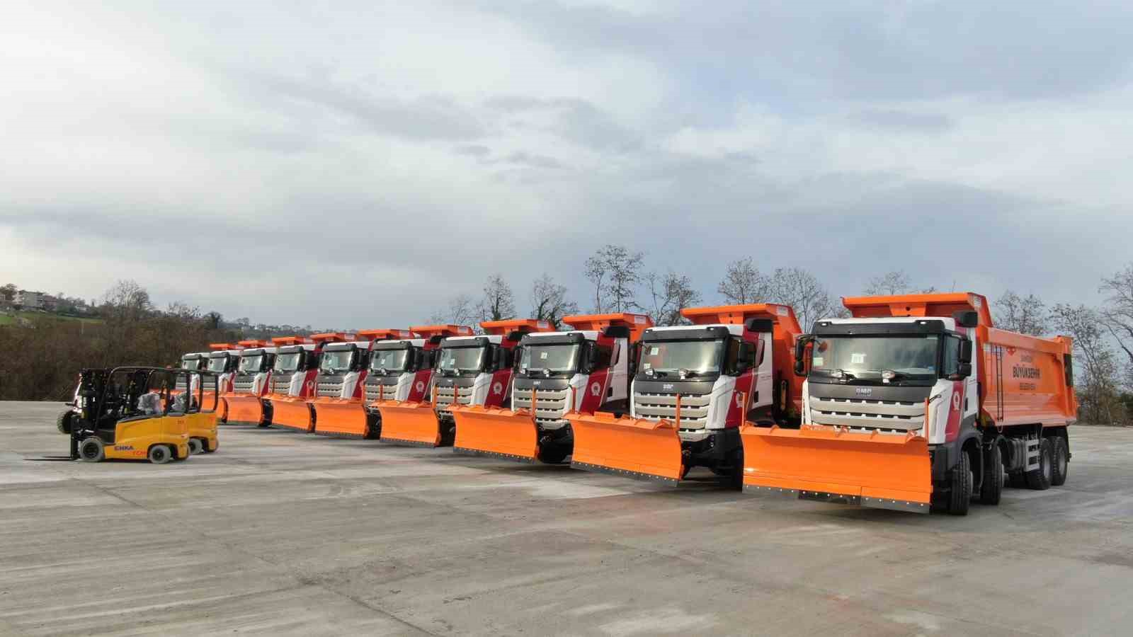 Samsun Büyükşehir Belediyesi "yüksek verimlilik" ilkesiyle araç filosunu 2 katına çıkardı