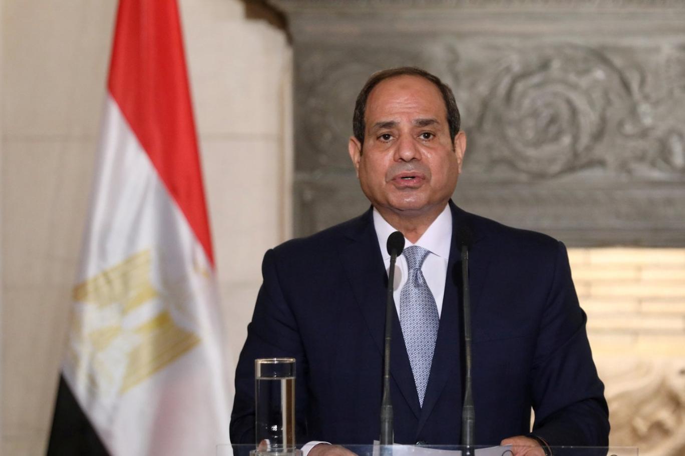 Mısır Cumhurbaşkanı Sisi basın toplandısında konuştu: "Filistinlilerin zorla topraklarından çıkarılmasını reddediyoruz"