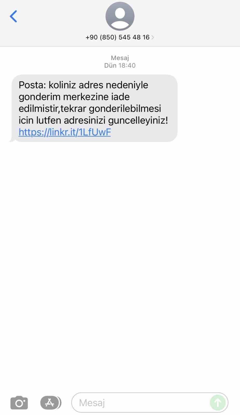 Dolandırıcıların yeni oyunu! Sakın bu mesajlara kanmayın!