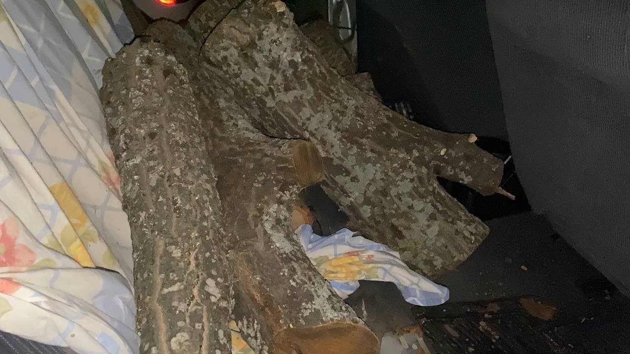 Çorum’da odun çalan şahısı vatandaşlar yakaladı!