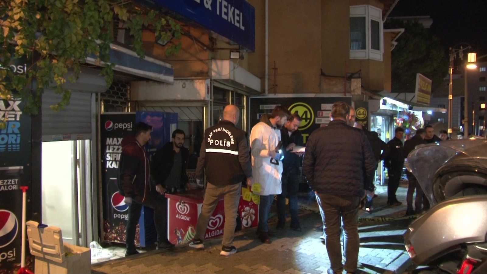 Maltepe'de tekel bayisine silahlı saldırı!