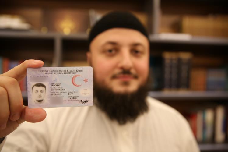 Recep Tayyip Erdoğan isimli gurbetçinin en büyük hayali Cumhurbaşkanı Recep Tayyip Erdoğan ile tanışmak!